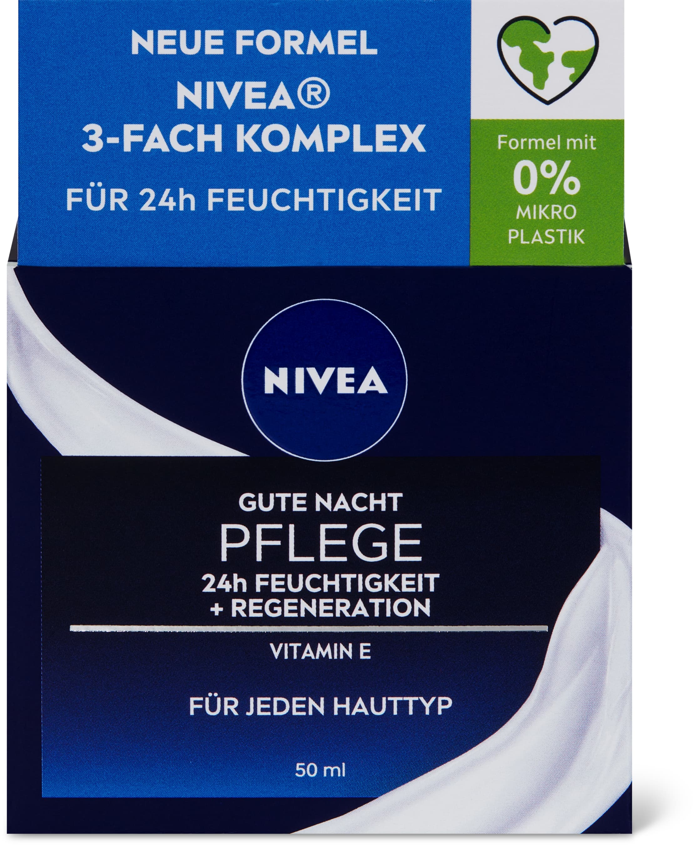 Nivea Gute Nacht Pflege 24H Feuchtigkeit 50ml